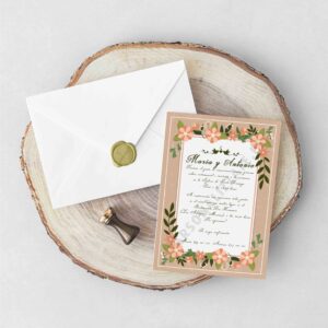 Invitación De Boda Fantastic