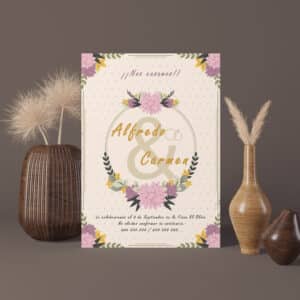 Invitaciones de Boda Camelium