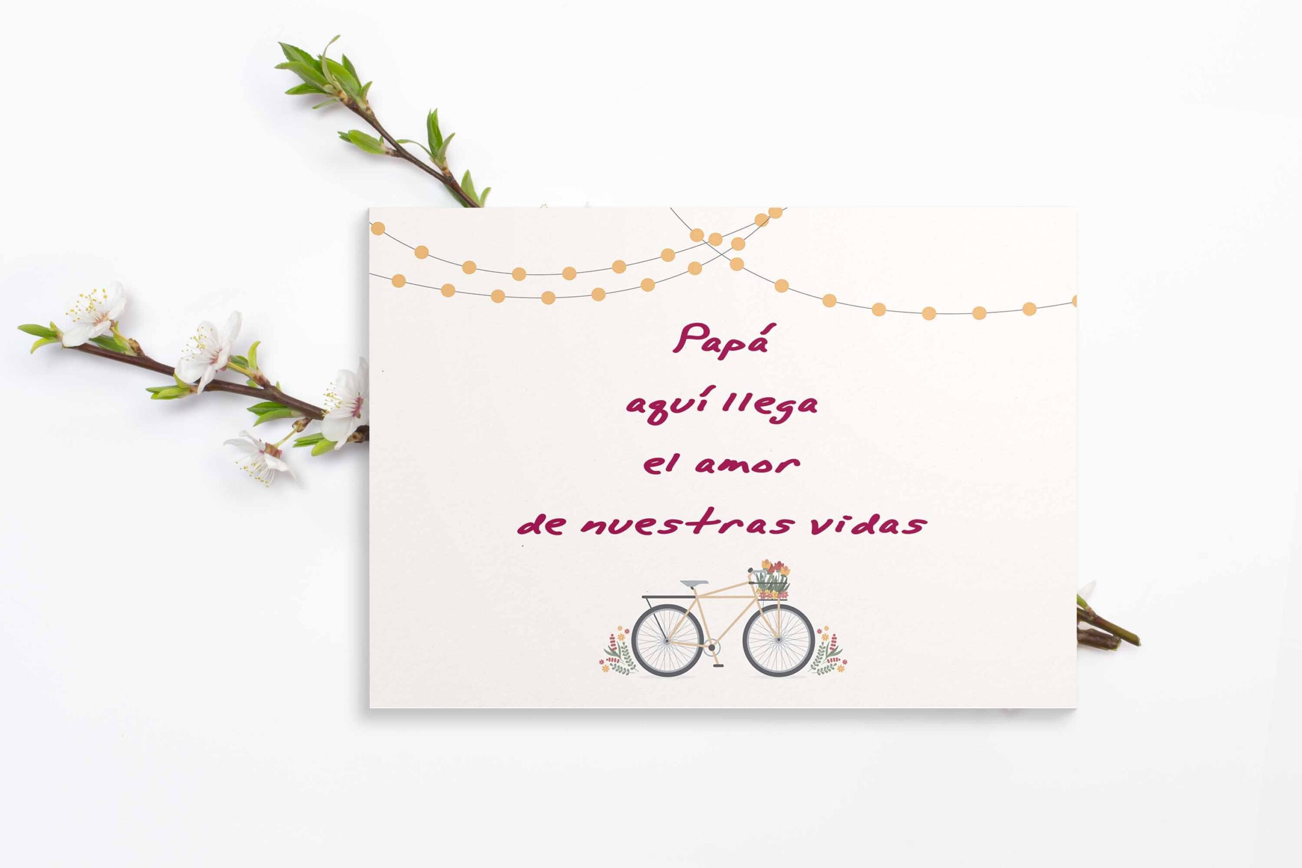 Cartel indicativo bicycle