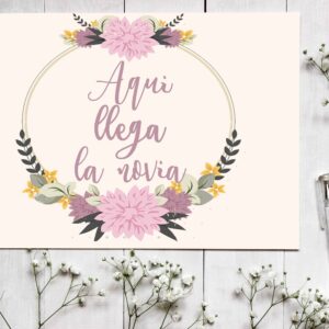 Cartel indicativo camelium