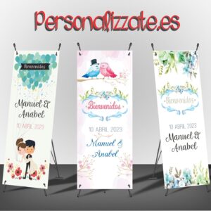 Xbanner personalizado 1.60mx60cm