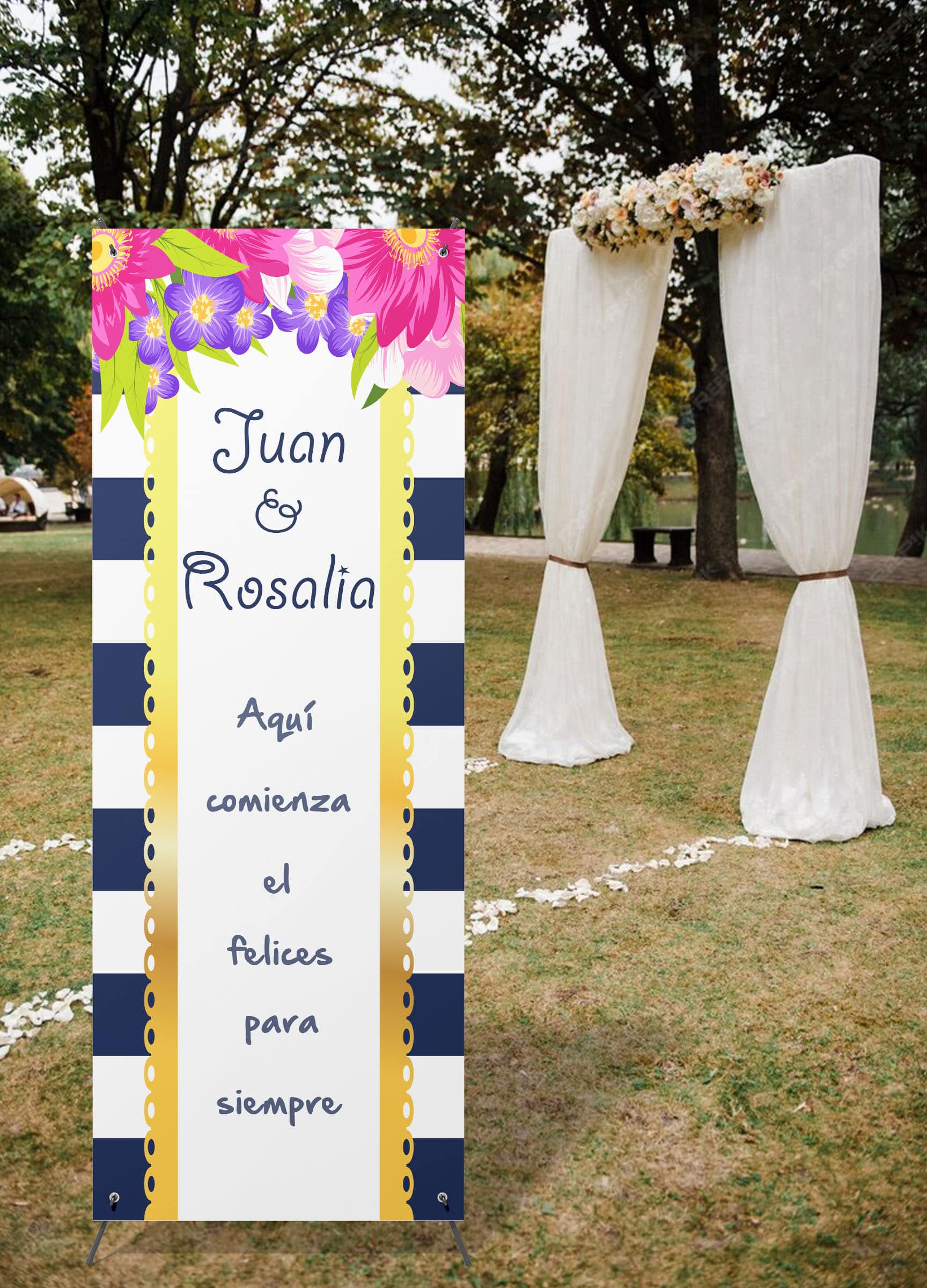 Xbanner Gold 1.60mx60cm