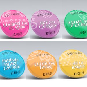 chapas para bodas coleccion namasté