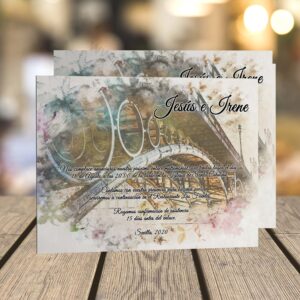Invitación De Boda Triana
