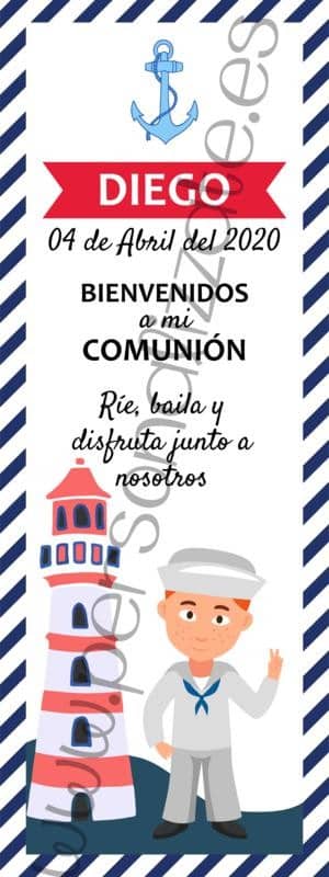Xbanner Comunión Faro 1.60mx60cm
