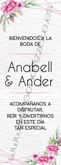 Xbanner Oriane personalizado 1,60mx60cm