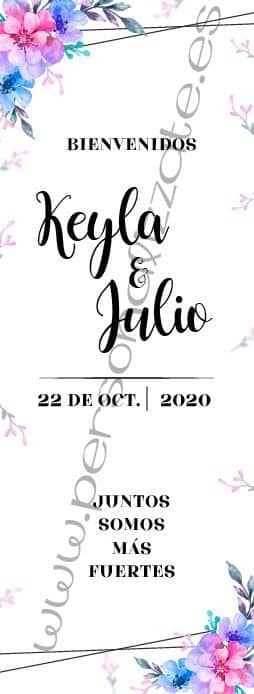 Xbanner Anaís personalizado 1,60mx60cm