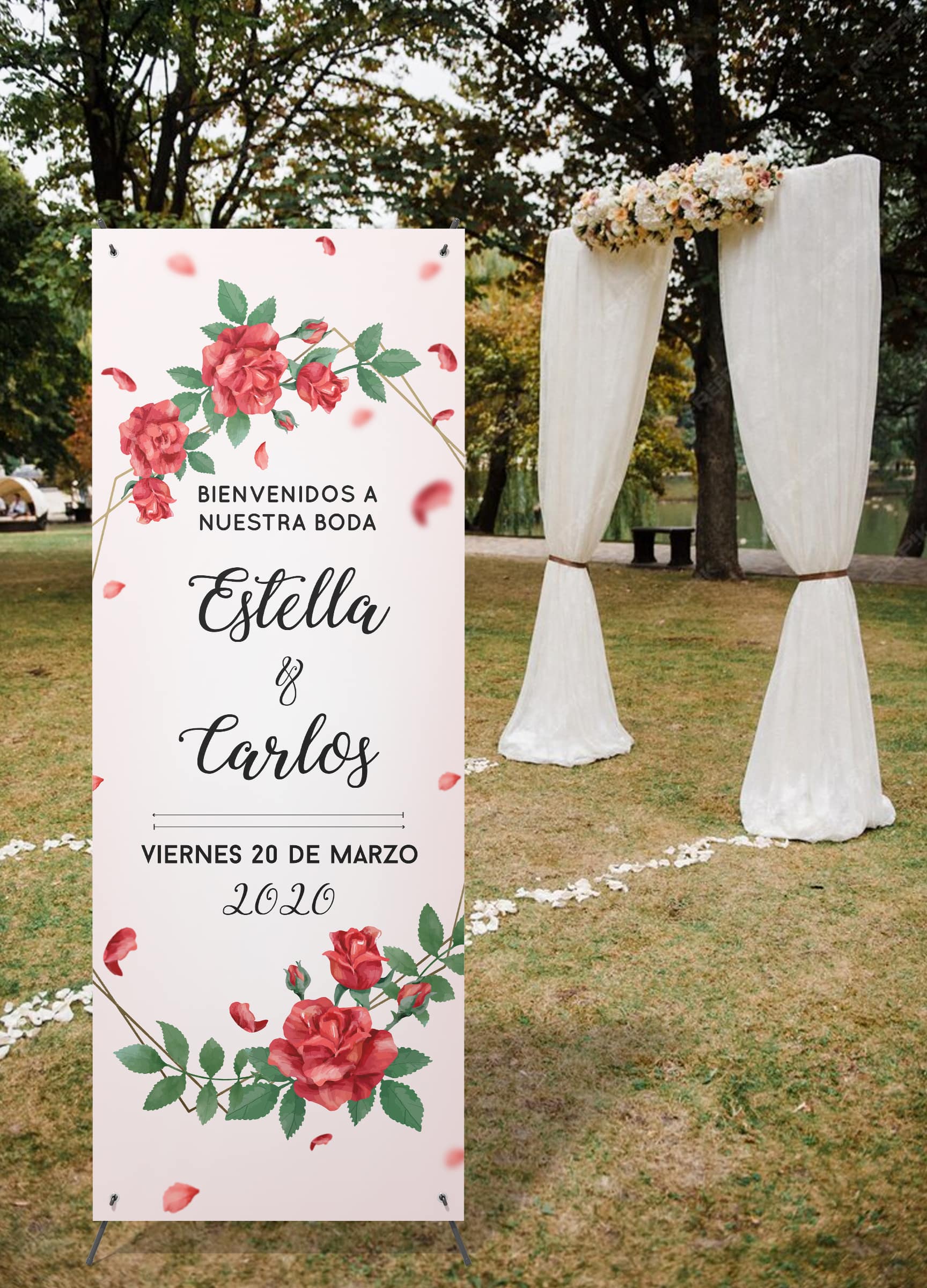 Xbanner Didier 1.60mx60cm