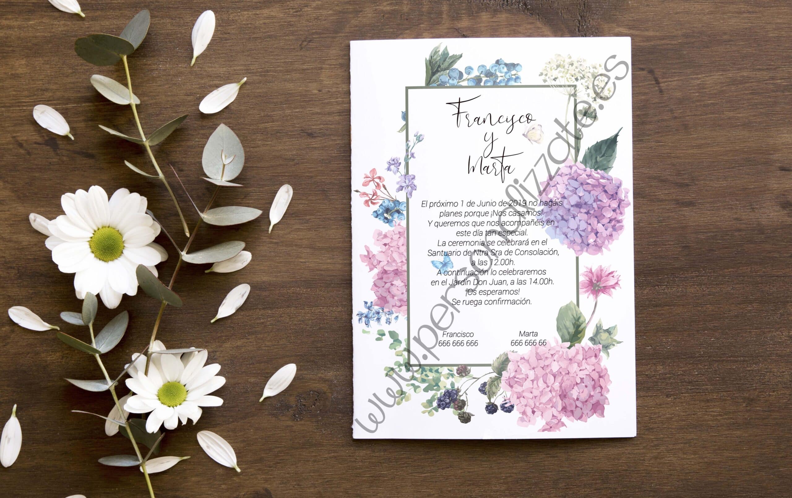 Invitación Pratizia