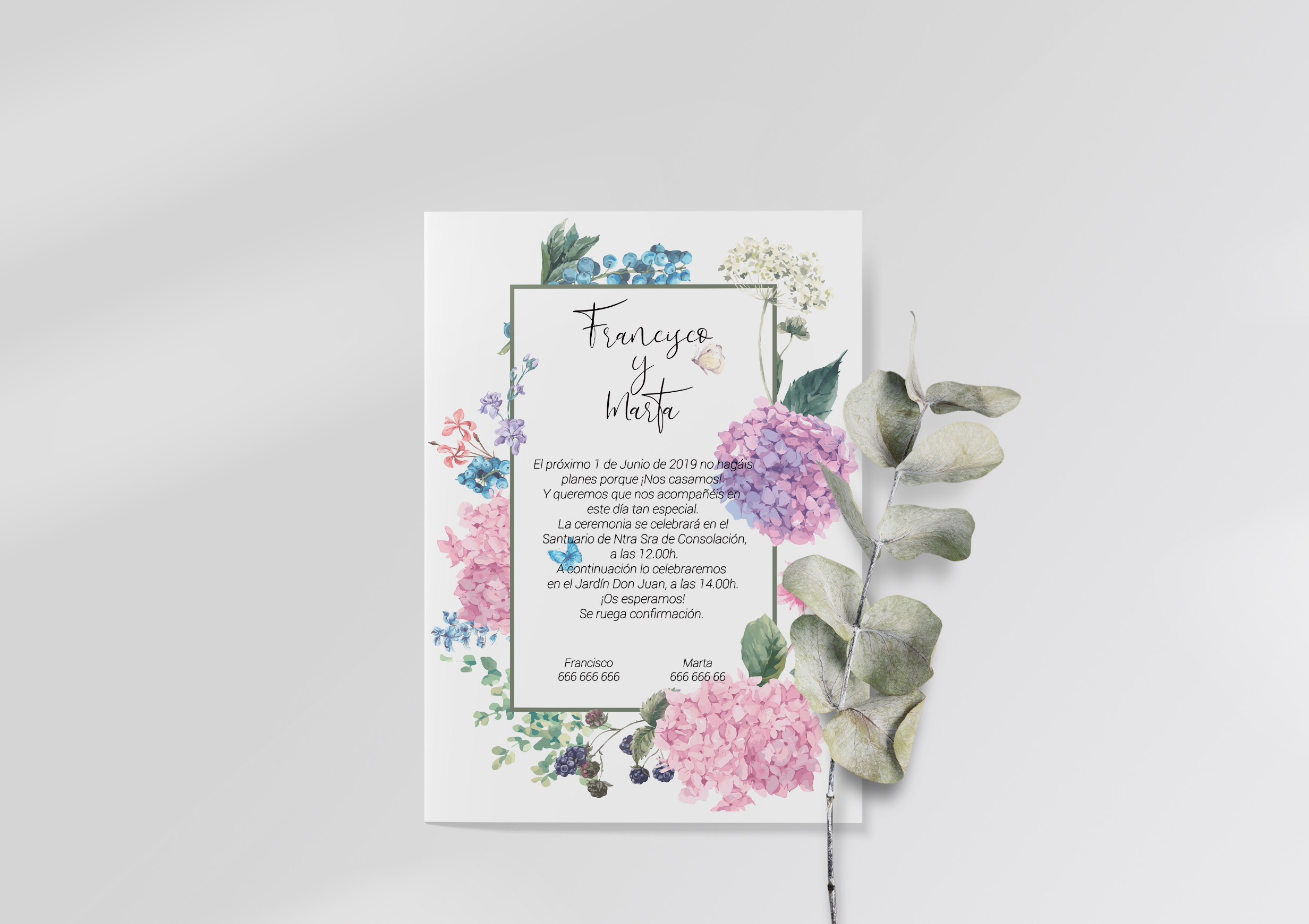 Invitación Pratizia