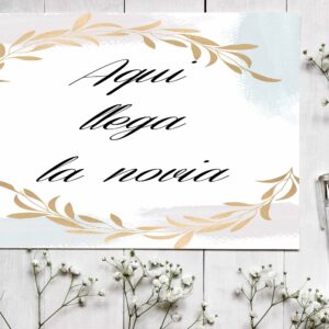 Cartel indicativo Allegria