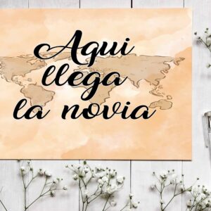 Cartel indicativo Pia