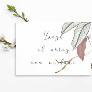 Cartel indicativo Orlena