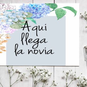 Cartel indicativo Concetta