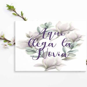 Cartel indicativo Lorenza