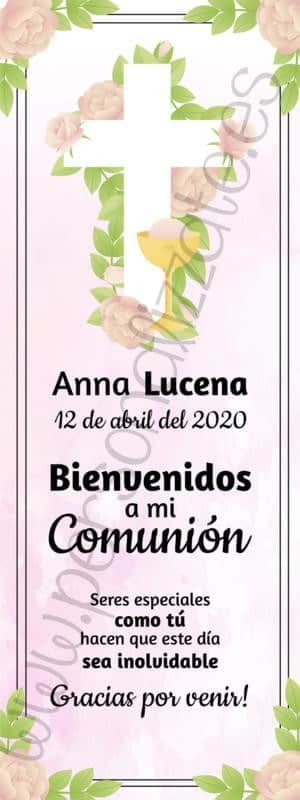 Xbanner Comunión Sun personalizado 1,60mx60cm