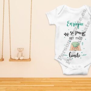 Body bebe personalizado Ser más bonito