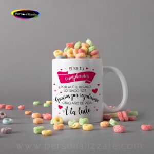 Taza personalizada Si eres tu