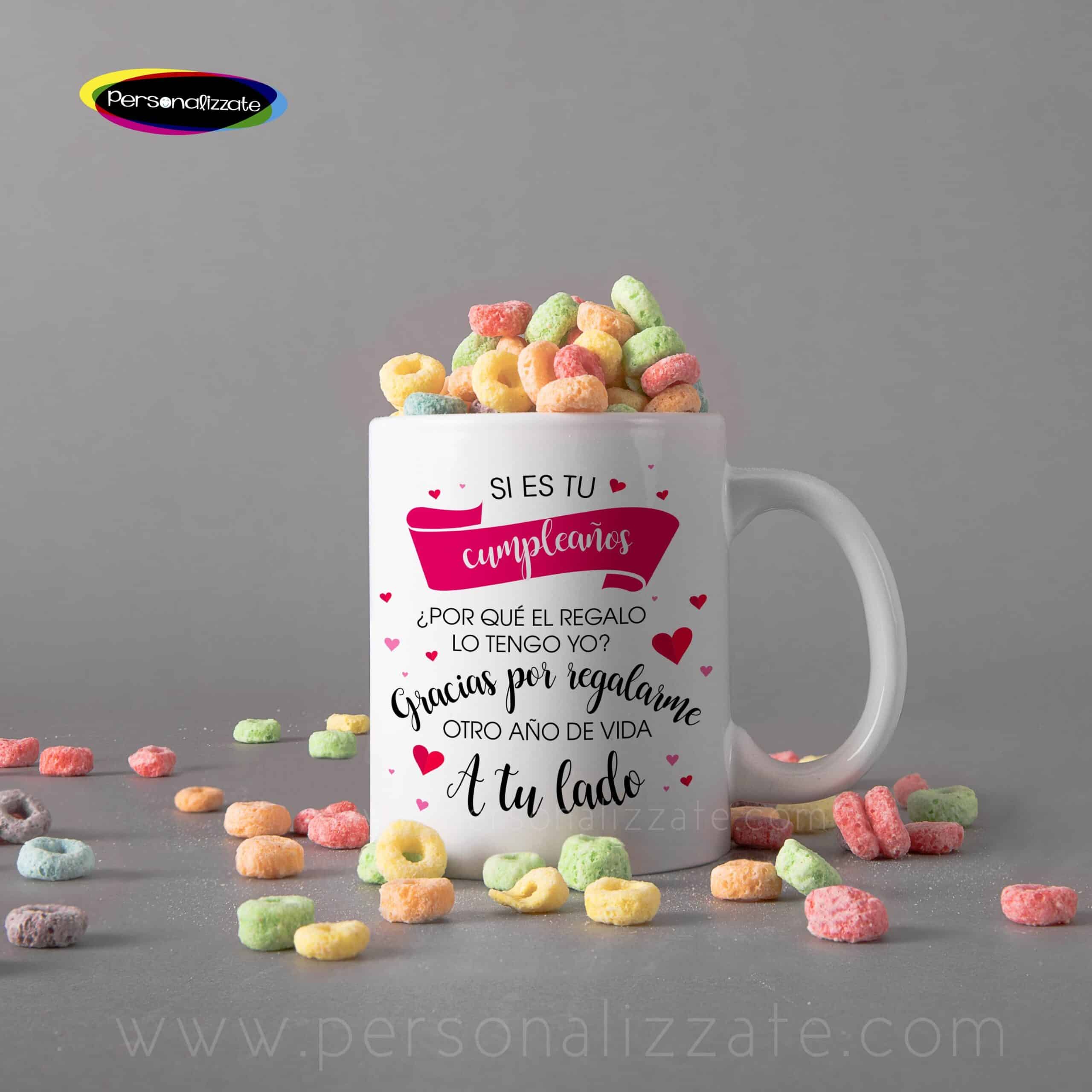 Taza personalizada Si eres tu