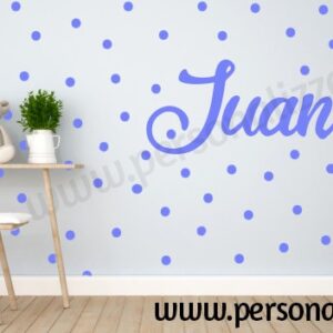 Kit decoración habitación infantil topos