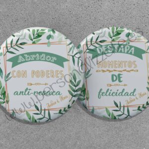Chapa abridor botanic 59mm
