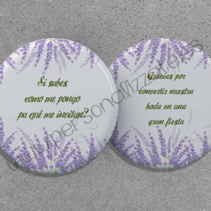 Chapa abridor Lavanda 59mm