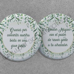 Chapa abridor Olive 59mm