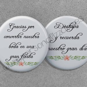 Chapa abridor Cádiz 59mm