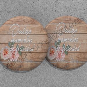 Chapa abridor Madera 59mm