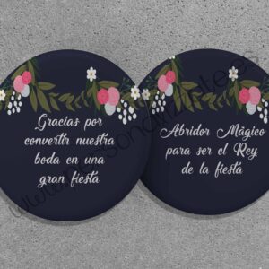 Chapa abridor Moon 59mm