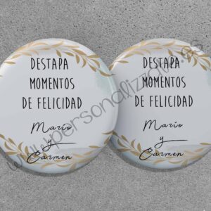 Chapa abridor Allegria 59mm