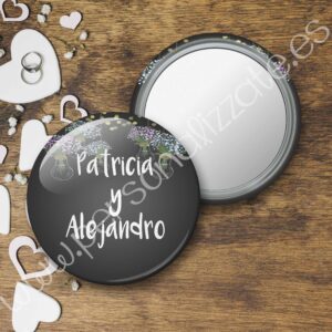 Chapa espejo Francesca 59mm