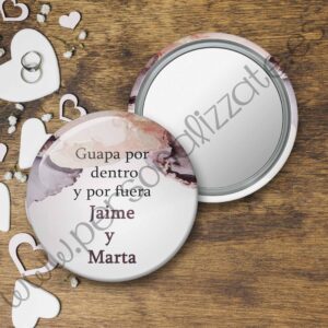 Chapa espejo Leonardo 59mm