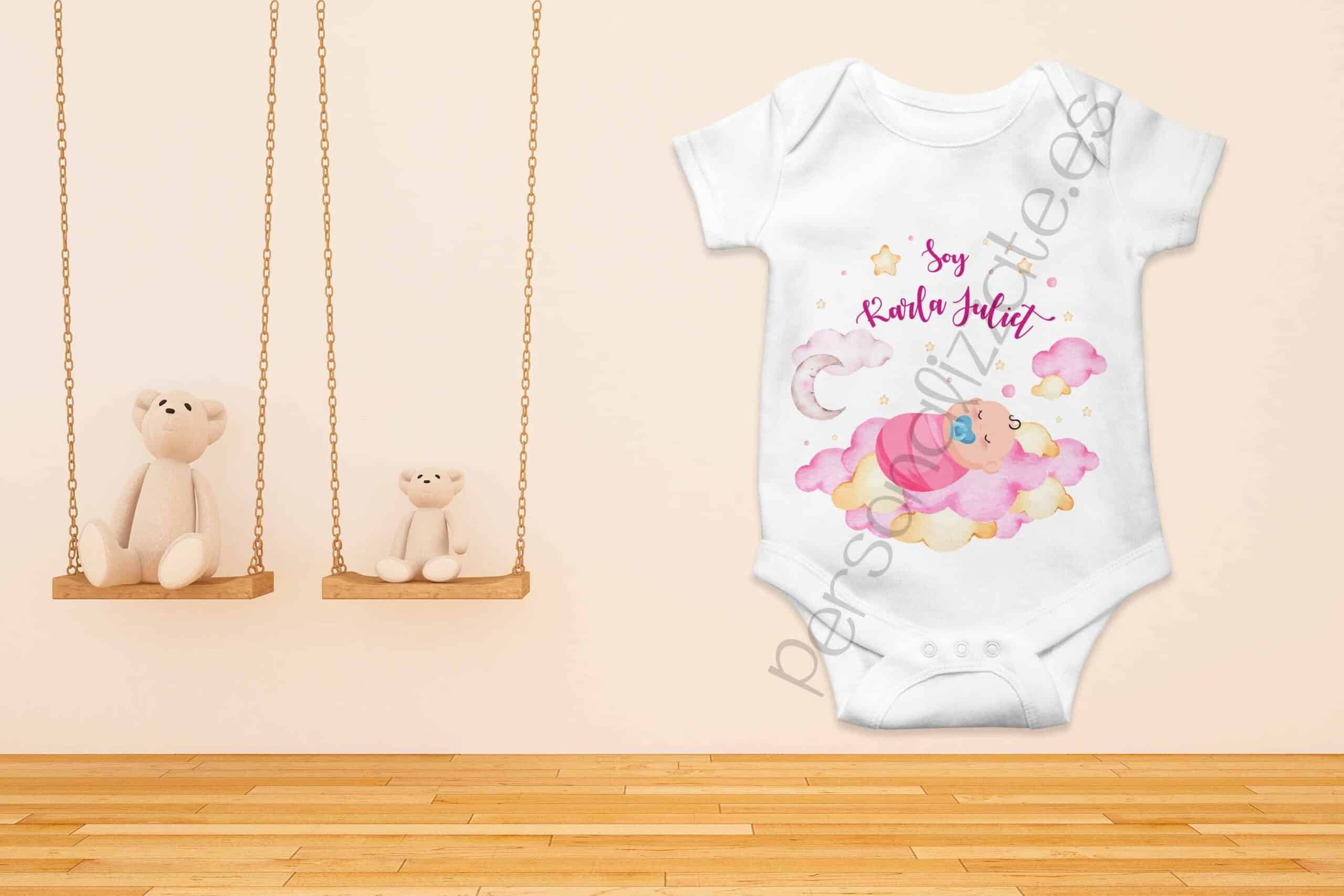 Body bebe personalizado Estela
