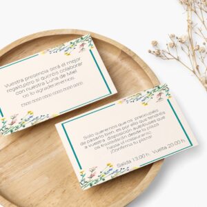 Tarjetas personalizadas Adrienna