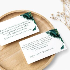 Tarjetas personalizadas Bianca