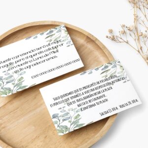 Tarjetas personalizadas Chiara