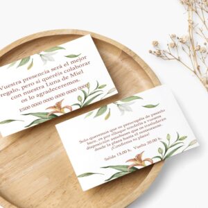 Tarjetas personalizadas Marena