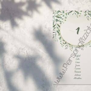 Seating plan Olive