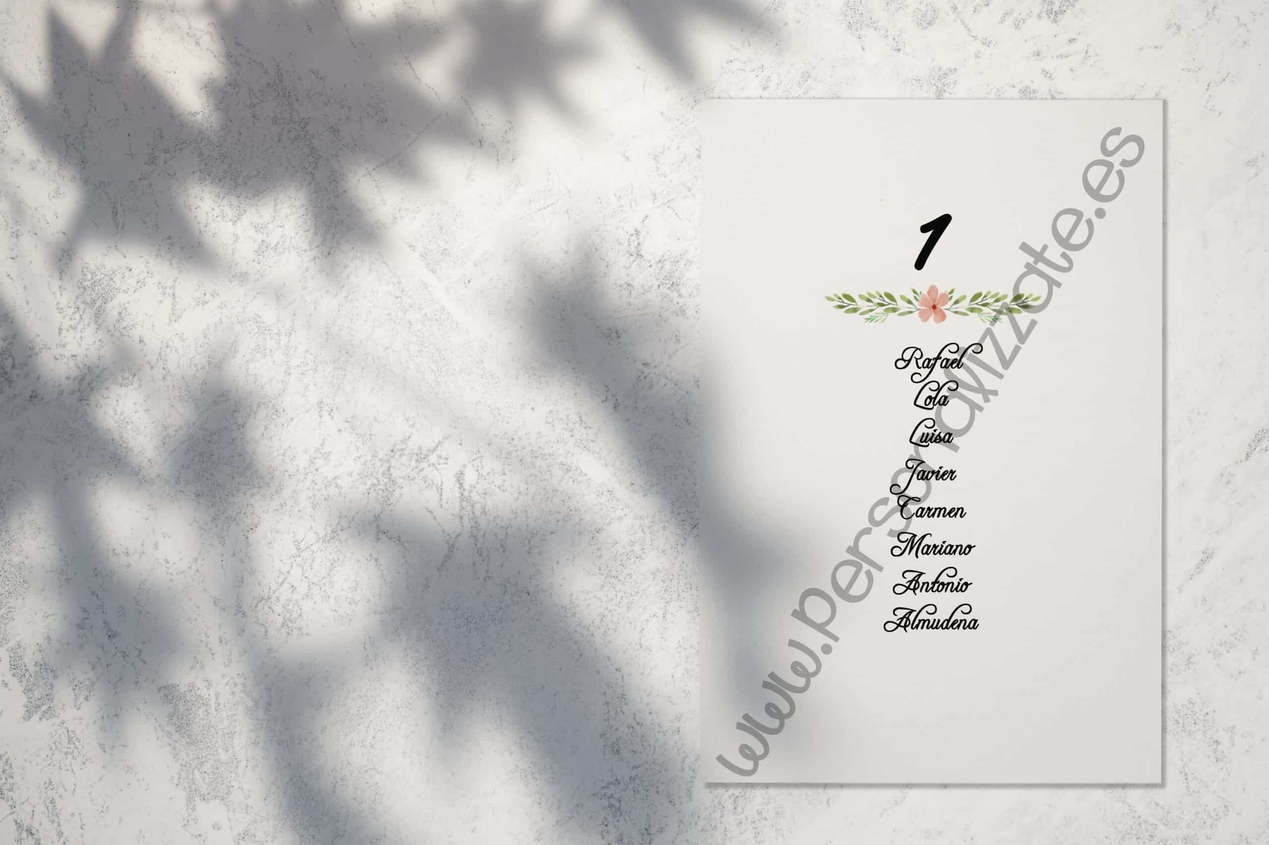Seating plan Cerezo