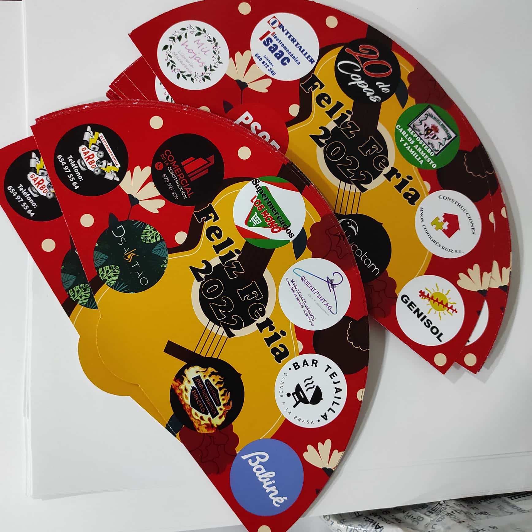 Abanico personalizado para eventos - Imagen 3