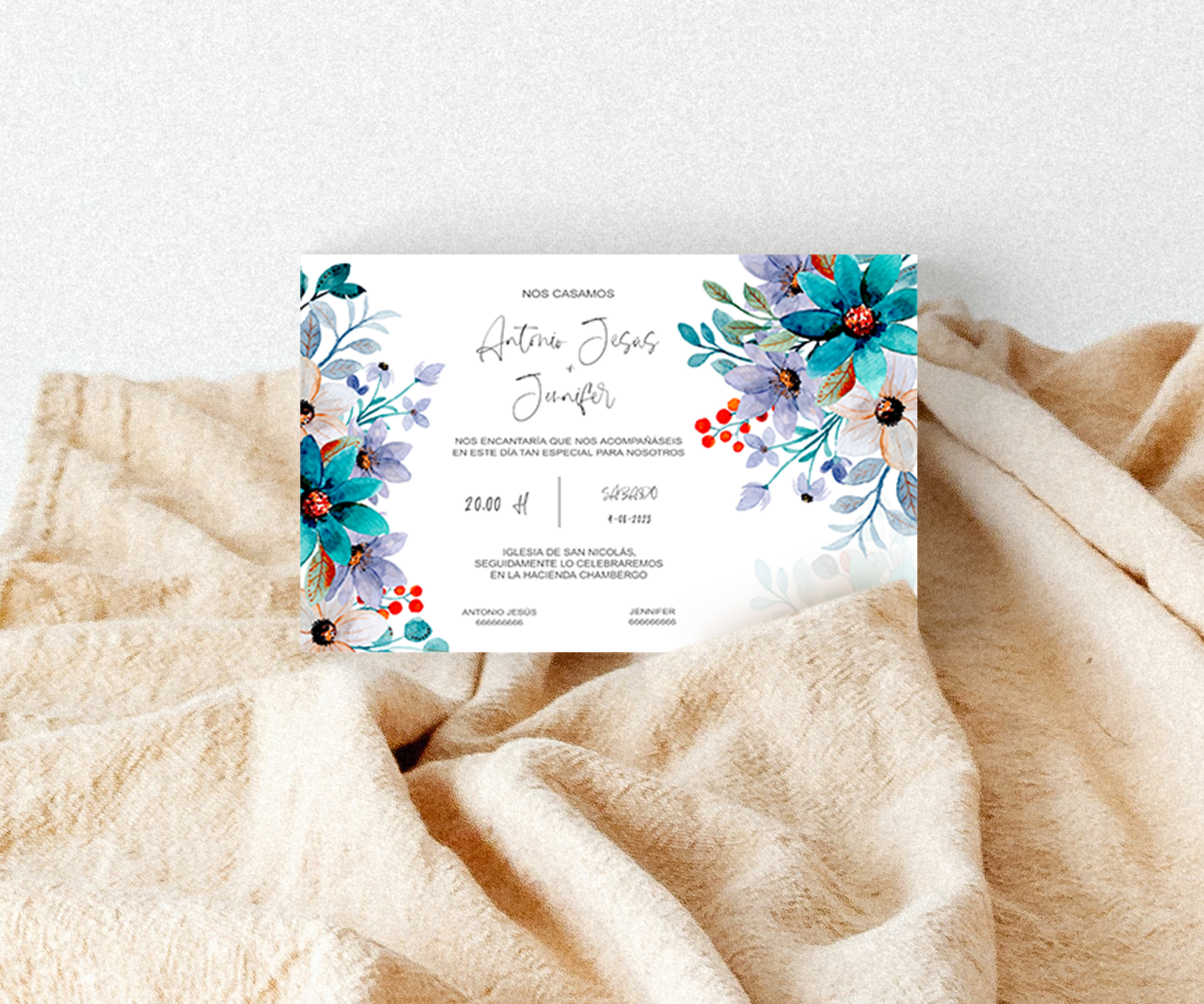 Invitación de Boda Cleopatra