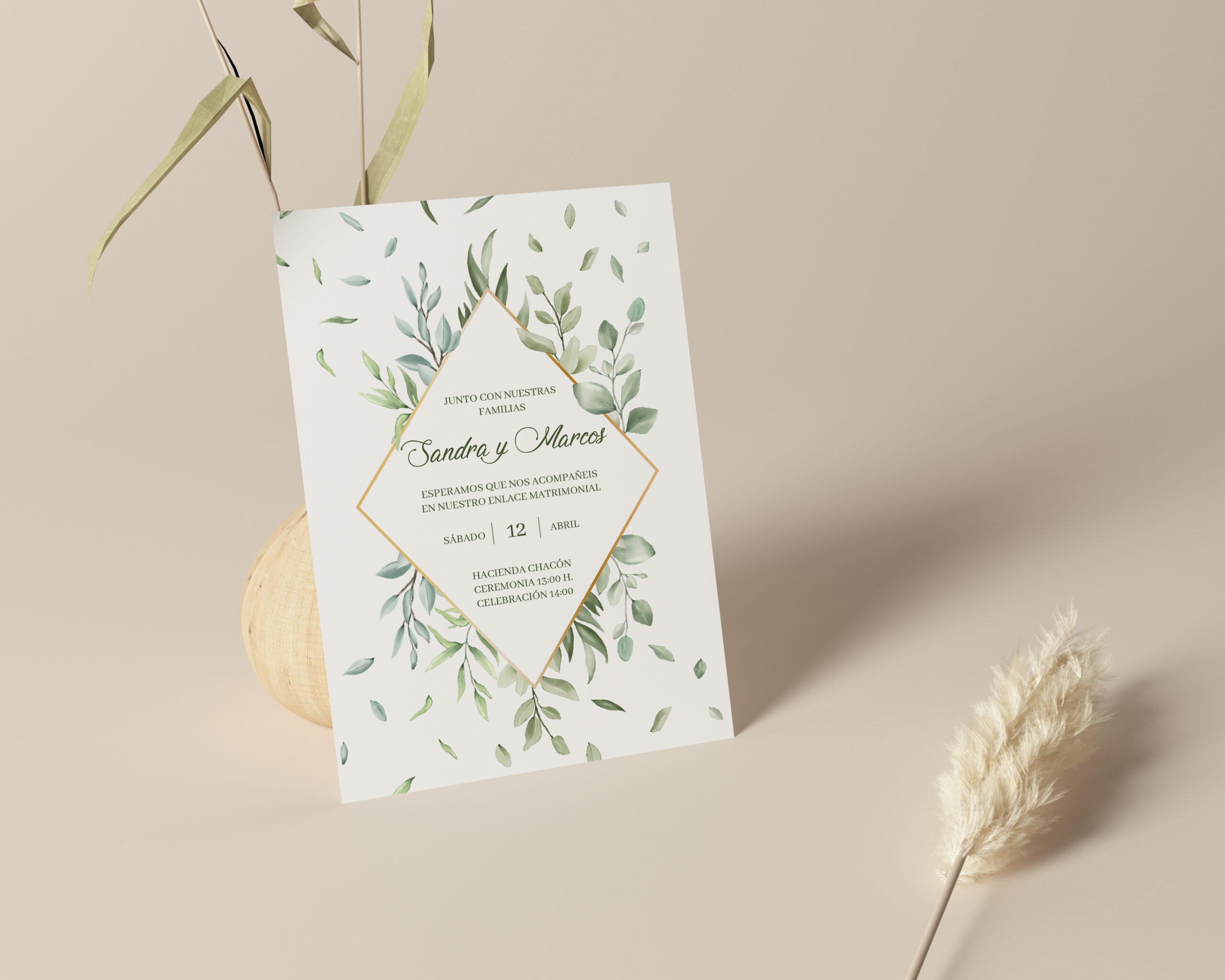 Invitación de Boda Nuit