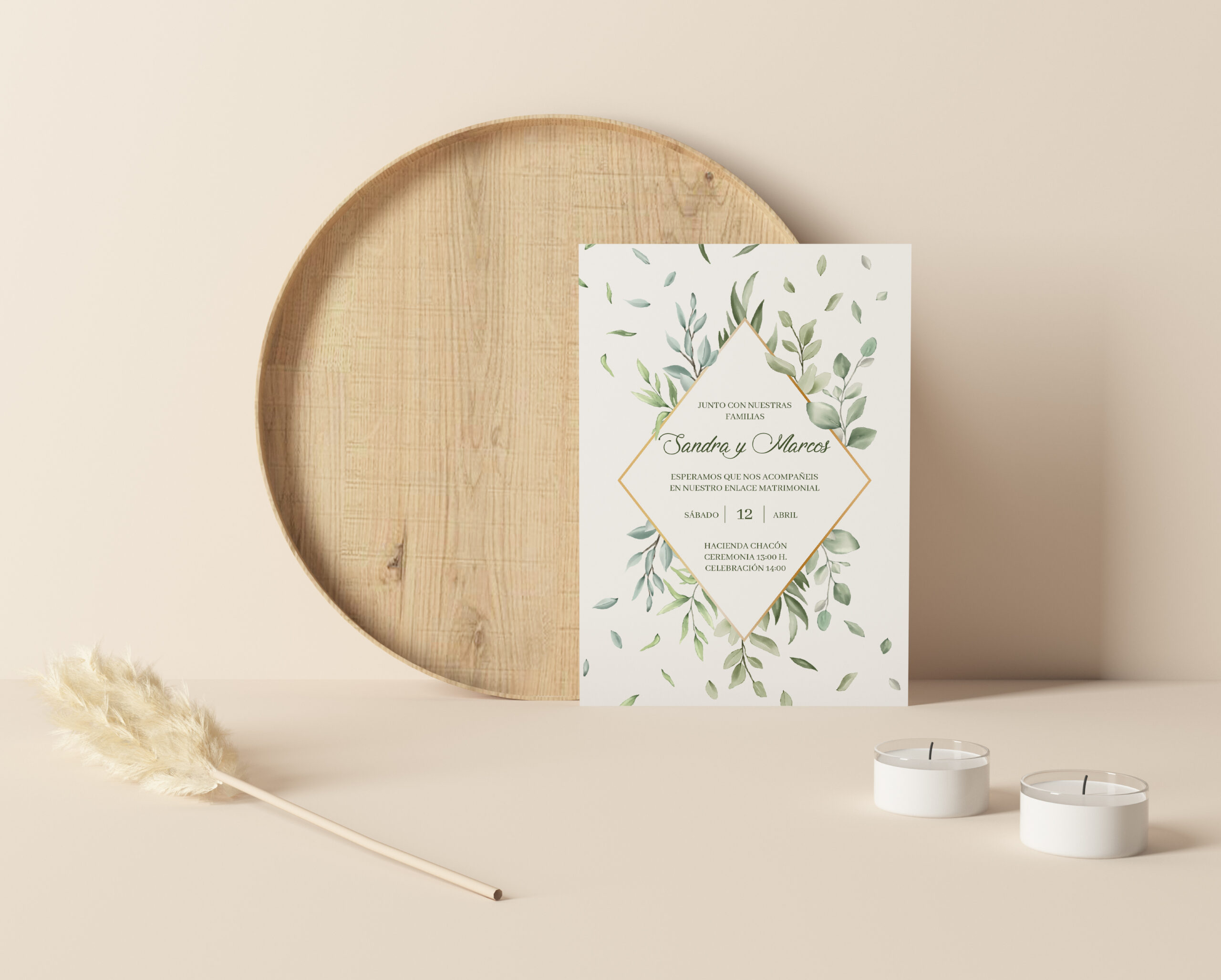 Invitación de Boda Nuit