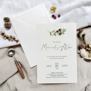 Invitación de Boda Renenet