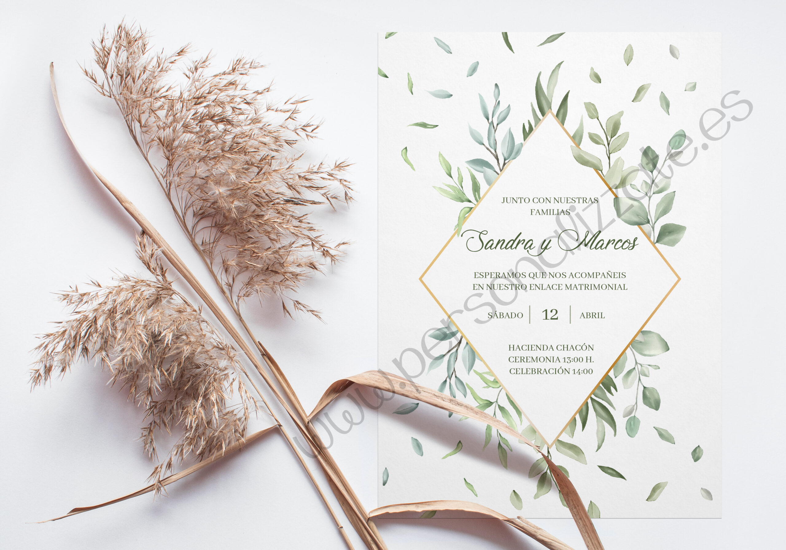 Invitación de Boda Nuit
