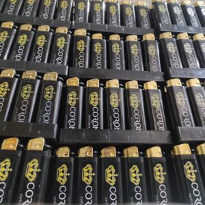 Encendedor negro personalizado