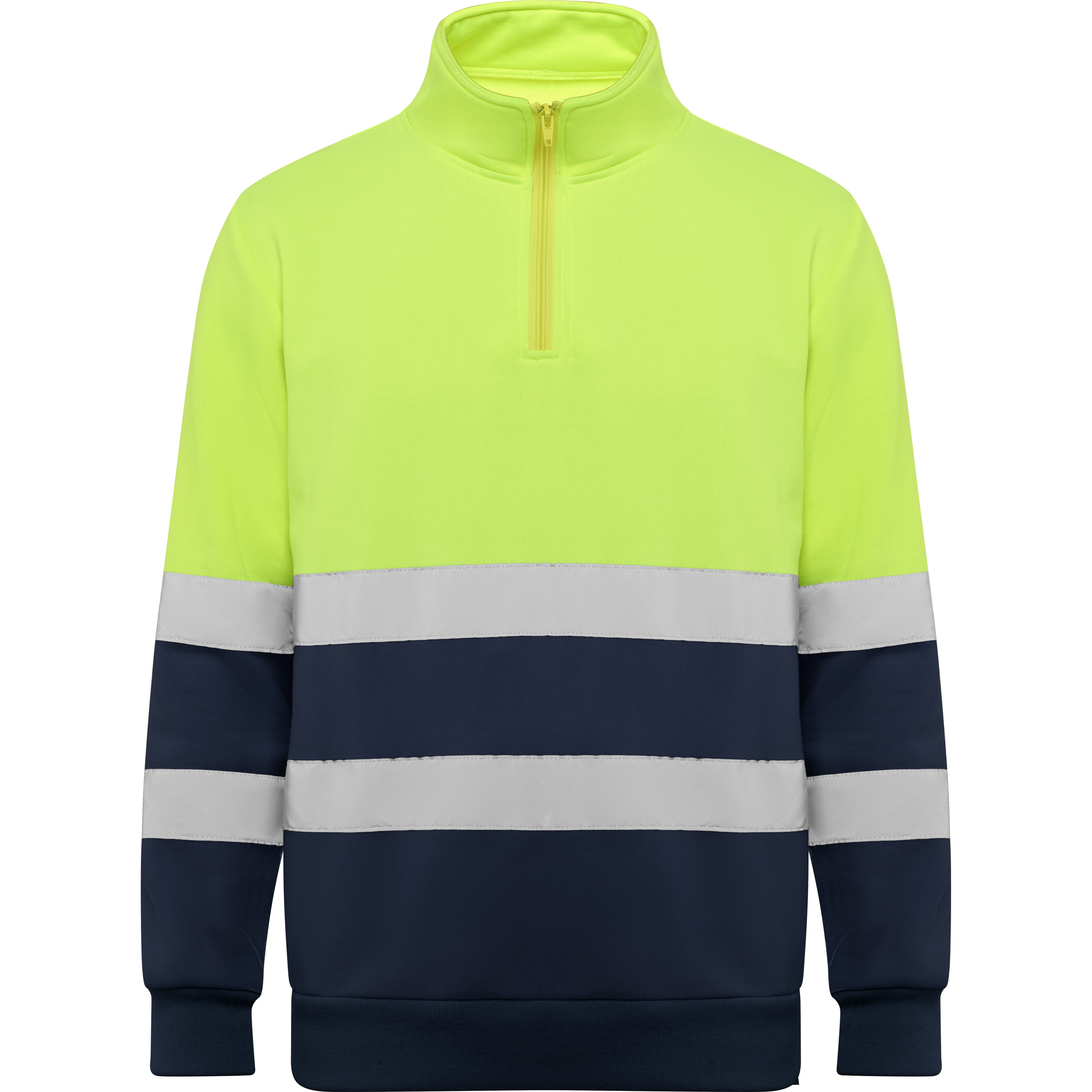 Sudadera alta visibilidad SPICA marino amarillo flúor