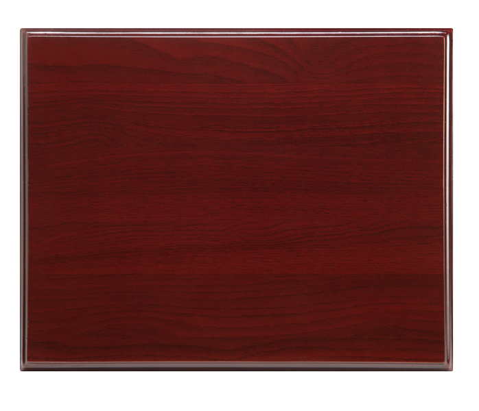 Placa Conmemorativa de Madera Económica 24 x 19 cm