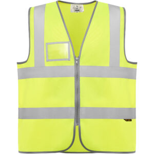 Chaleco alta visibilidad POLUX color amarillo fluor